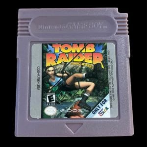 Tomb Raider Starring Lara Croft Nintendo Gameboy Vintage Video Game GB - Image 1