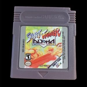 Street Fighter Alpha: Warriors' Dreams Nintendo Gameboy Vintage Video Game GB - Image 1