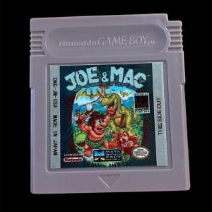 Joe and Mac Nintendo Gameboy Vintage Video Game GB - Image 1