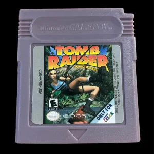 Tomb Raider Starring Lara Croft Nintendo Gameboy Vintage Video Game GB - Image 1