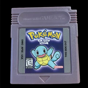 Pokemon Blue Kazio Version Nintendo Gameboy Vintage Video Game GB - Image 1