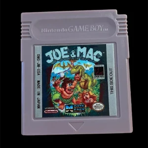 Joe and Mac Nintendo Gameboy Vintage Video Game GB - Image 1